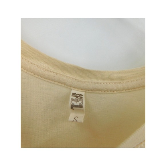 Spell & The Gypsy Collective Satisfaction Desert Lights Pima Cotton Tee Cream S - Picture 5 of 7